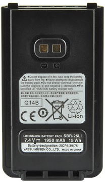 ����������� Yaesu SBR-25Li ��� ����� FT-25R / FT-65R